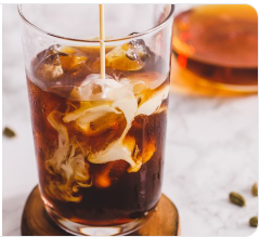 honey pumpkin cold brew coffee