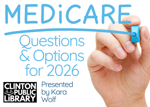 medicare questions advertisement with a hand underlining medicare in blue