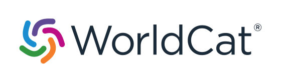 World Cat logo with a swirling rainbow type circle to the left of the text